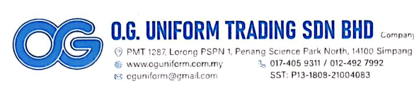 O.G. Uniform Trading Sdn. Bhd. logo